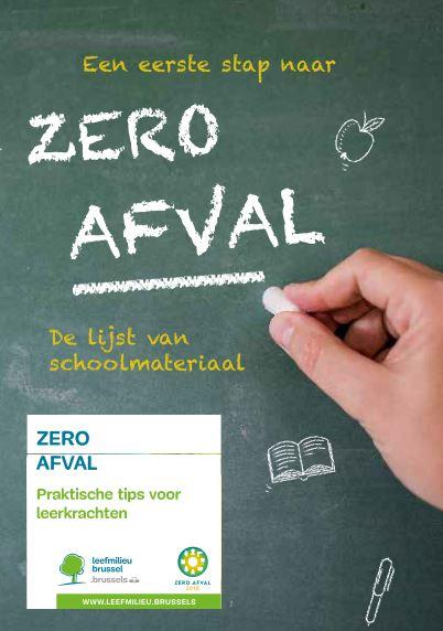 code ZA02 "De lijst van schoolmateriaal Zero Afval"