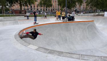 Skatepark Quai des Matériaux inauguration