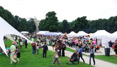 Fête en extérieur